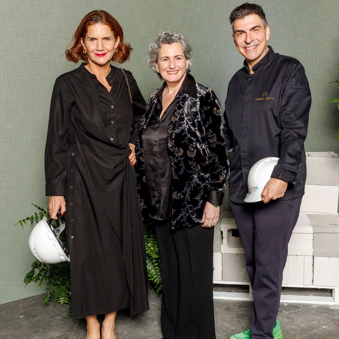 Samantha Vallejo-Nágera, Pepa Muñoz y Ramón Freixa