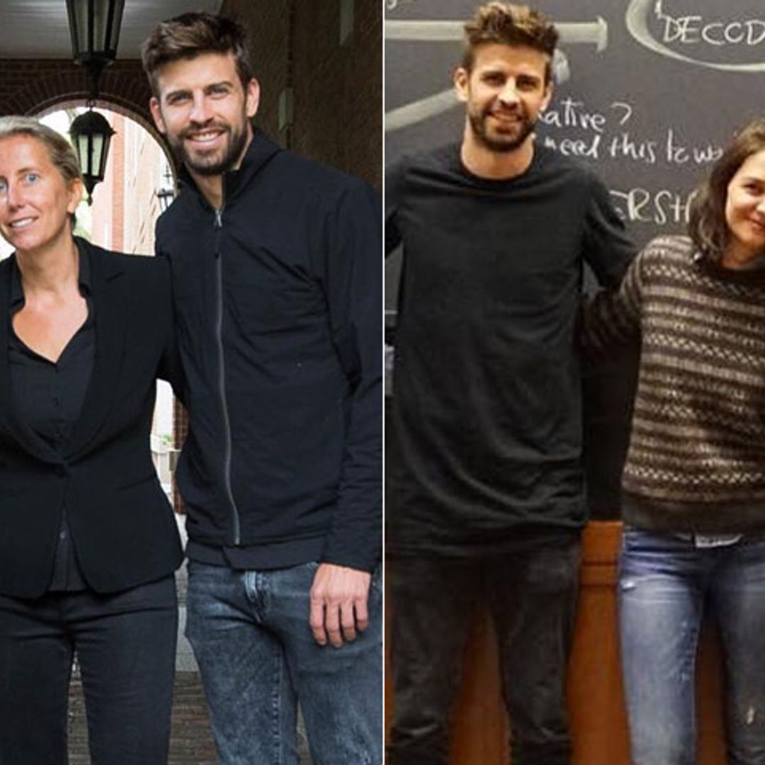 Gerard Piqué y Katie Holmes, compañeros de pupitre en Harvard