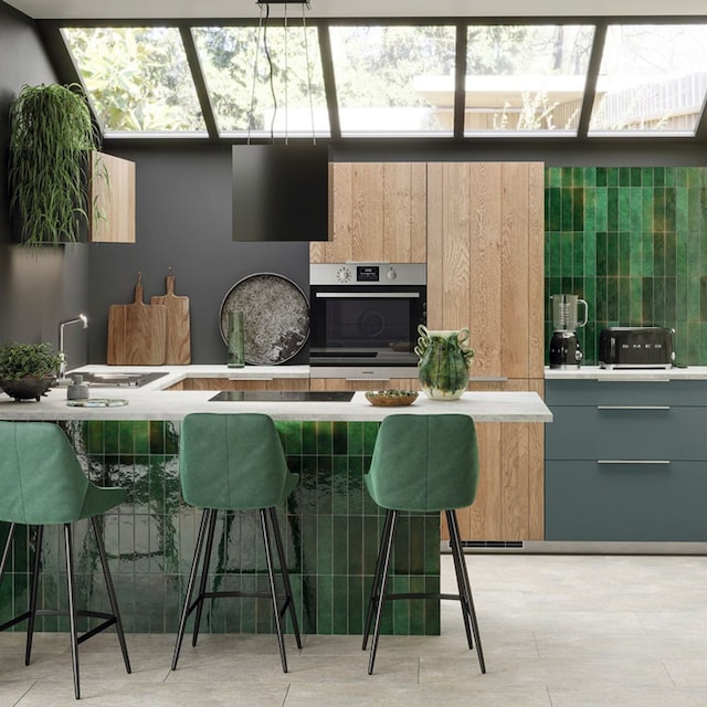 cocinas muebles oscuros