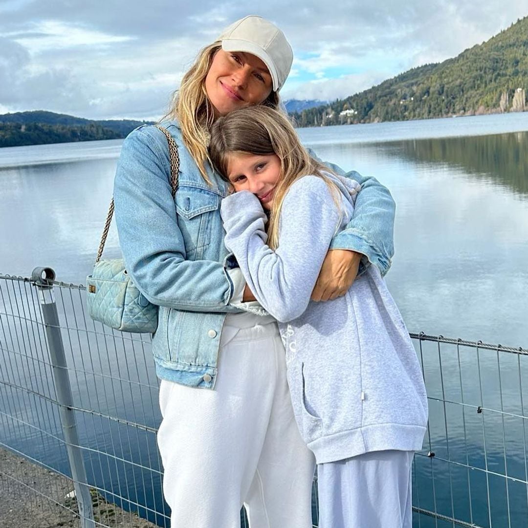 Vivian, hija de Gisele Bündchen, derrocha complicidad con su ‘padrastro’ Joaquim Valente
