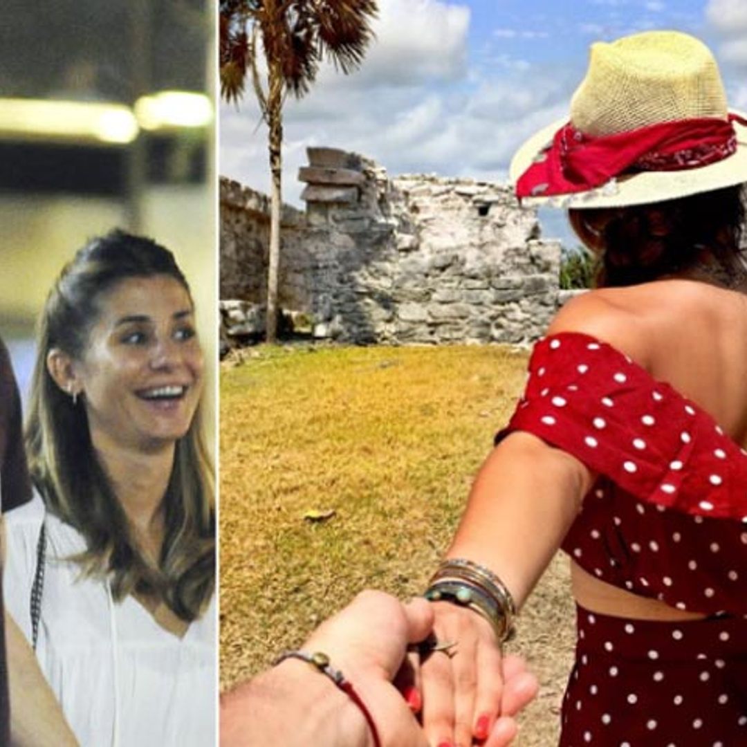 Las vacaciones en el paraíso de Elena Tablada y su novio, Javier Ungría