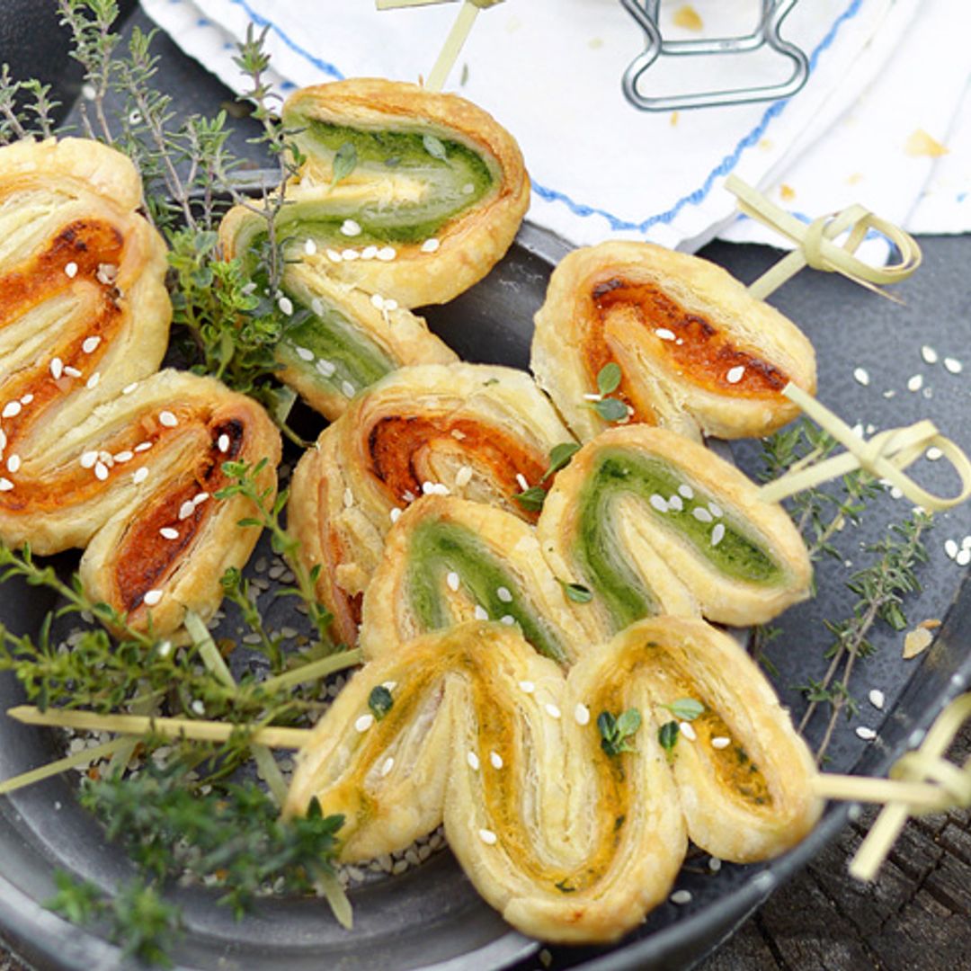 ‘Serpentinas’ hojaldradas