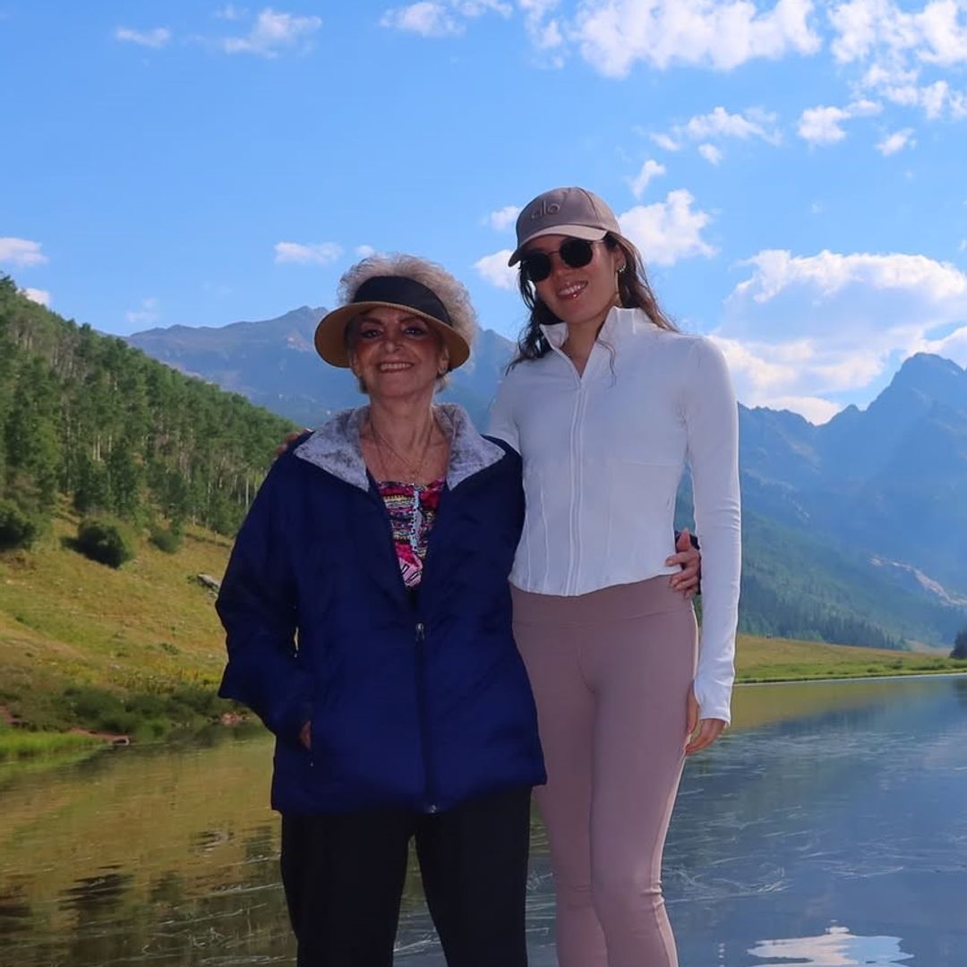Doña Cuquita, la invitada especial de América Fernández en sus vacaciones en Vail