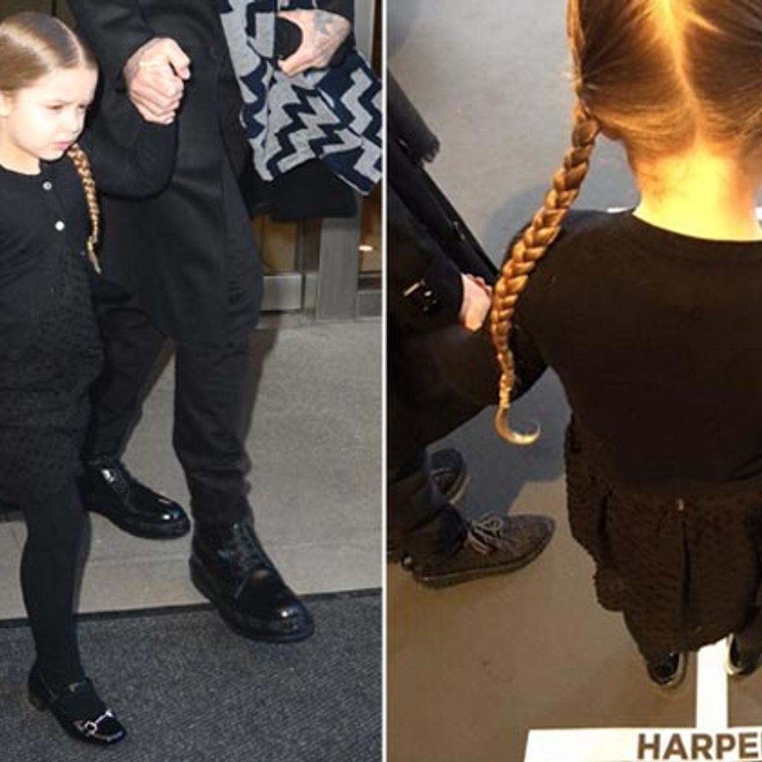 Harper Beckham, la modelo preferida de mamá