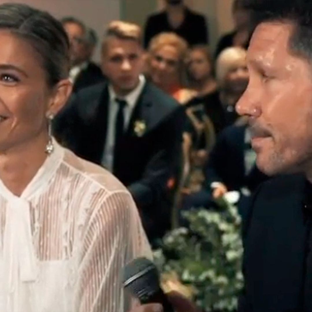 Carla Pereyra rescata la declaración de Simeone en su boda: 'Es una buena piba y la amo mucho'