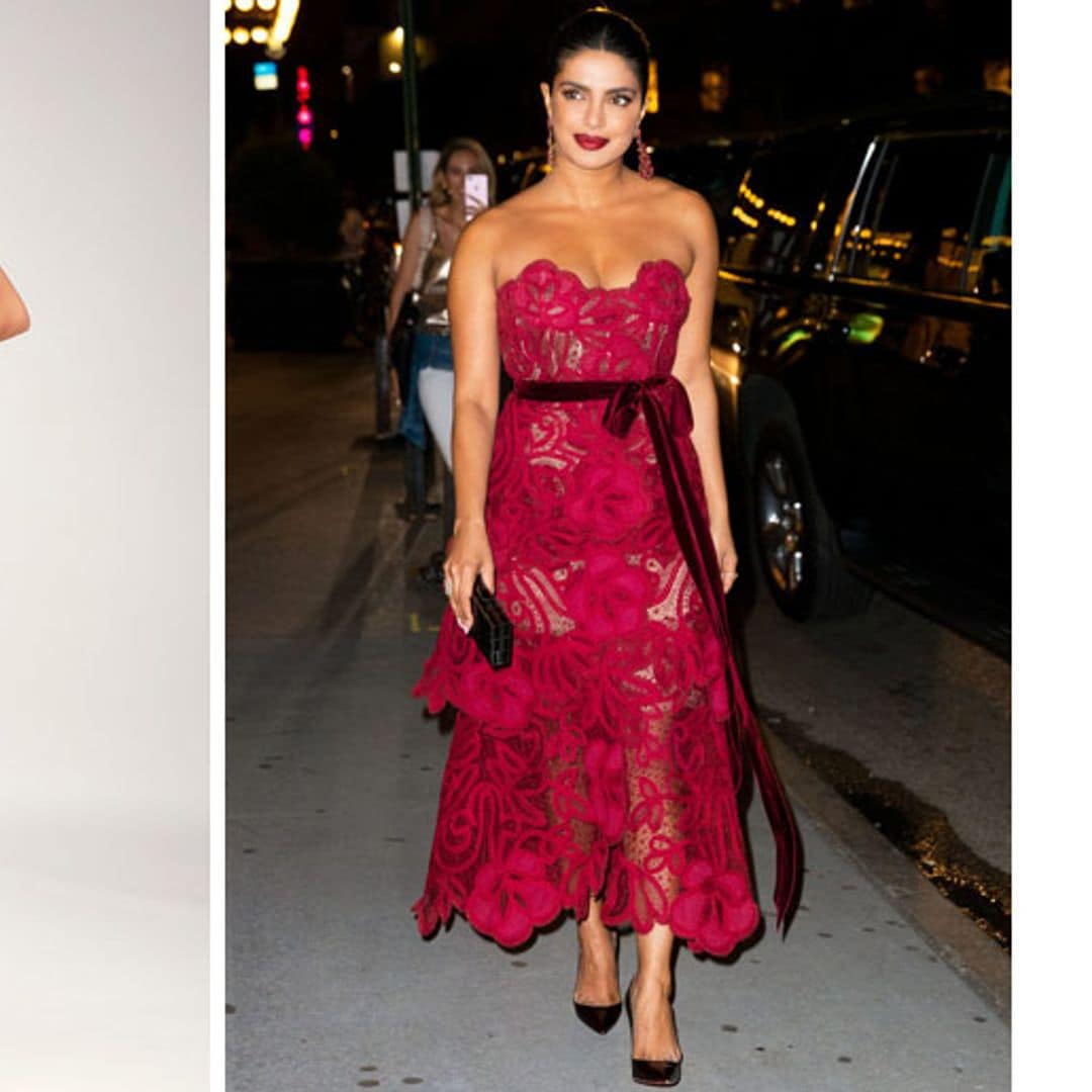 ¿Buscas un vestido de invitada? Priyanka Chopra tiene el diseño perfecto