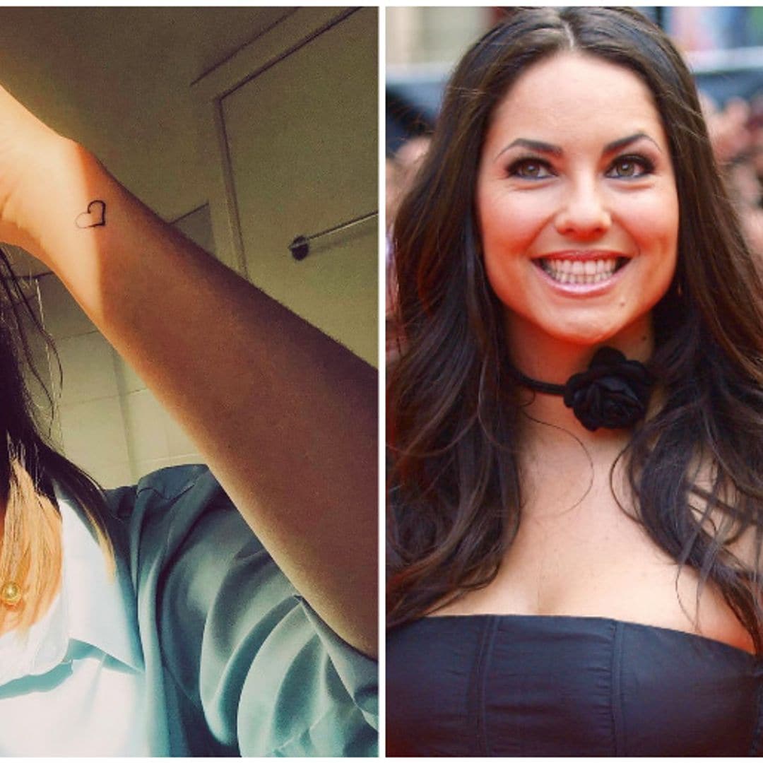 ¡Qué románticos! Celebs que se han tatuado un romántico corazón