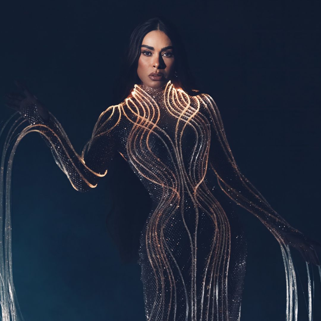 El espectacular vestido de Galilea Montijo en La Casa de los Famosos México: alta costura, innovación y luces LED