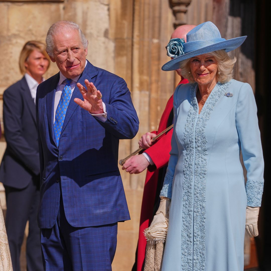 Carlos III preside la misa de Pascua con la gran ausencia de los príncipes de Gales 