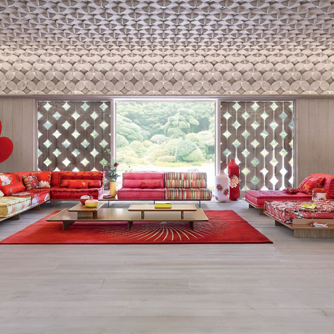 El icónico sofá de Roche Bobois Mah Jong cumple medio siglo