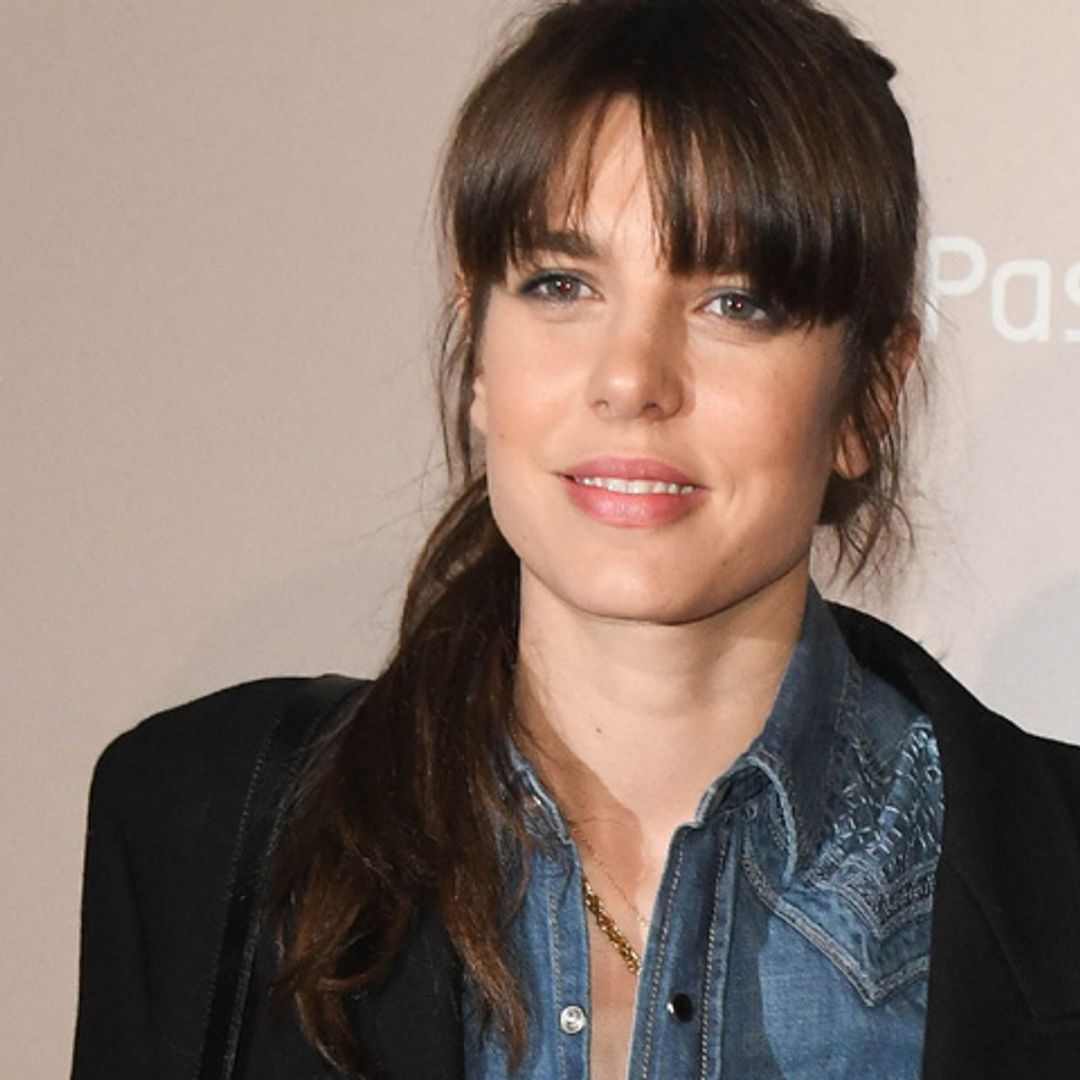 La elección más rompedora de Carlota Casiraghi para llevar pantalones de cuero