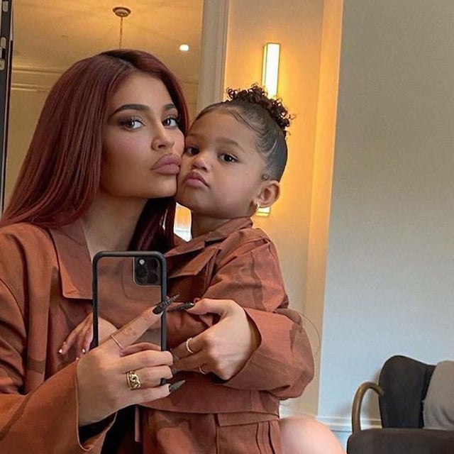 kylie jenner and her daughter stormi webster