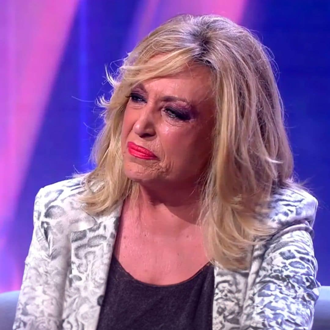 Lydia Lozano, rota de dolor, revela el delicado estado de salud de su marido: "Estuve dos días sin parar de llorar"