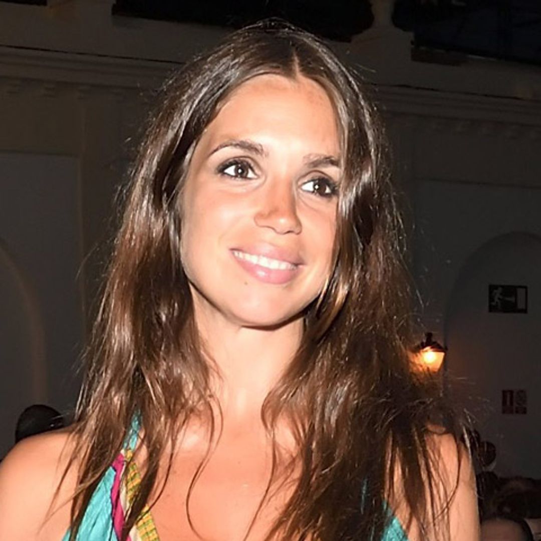 Elena Furiase, más guapa que nunca, en la cuenta atrás para dar a luz