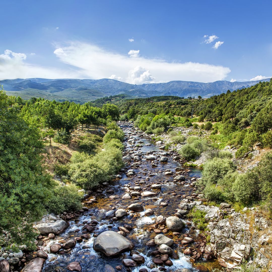 Garganta de Alardos, Madrigal de la Vera, Cáceres, Sierra de Gredos,