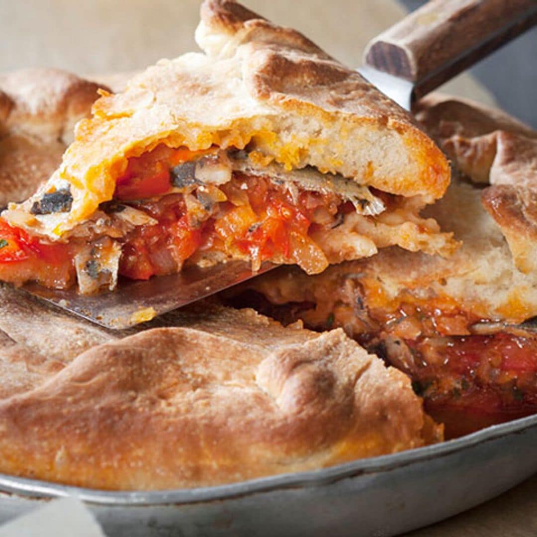 Empanada casera de sardinas