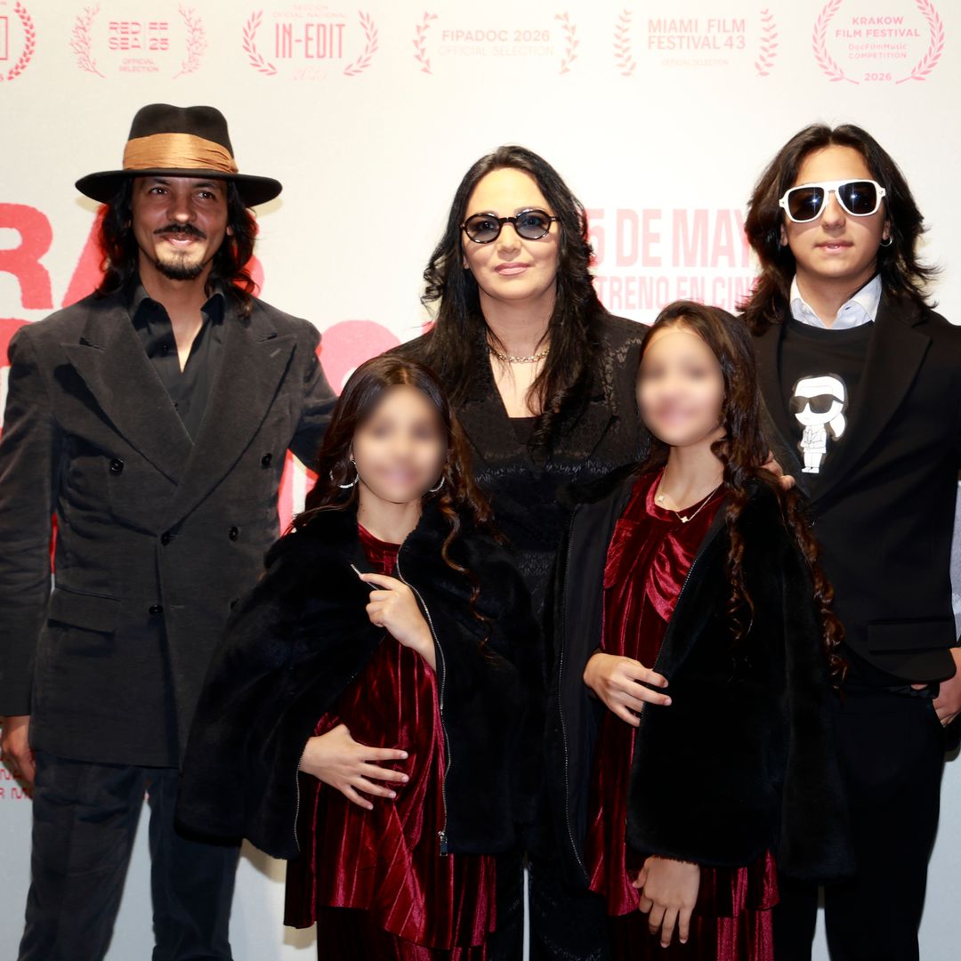 Así fue la gran noche de Farruquito junto a su mujer Rosario y sus hijos en el prestreno de su documental en Madrid