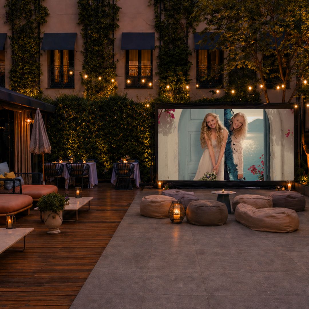 Cine al aire libre de CoolRomms Palacio de Atocha