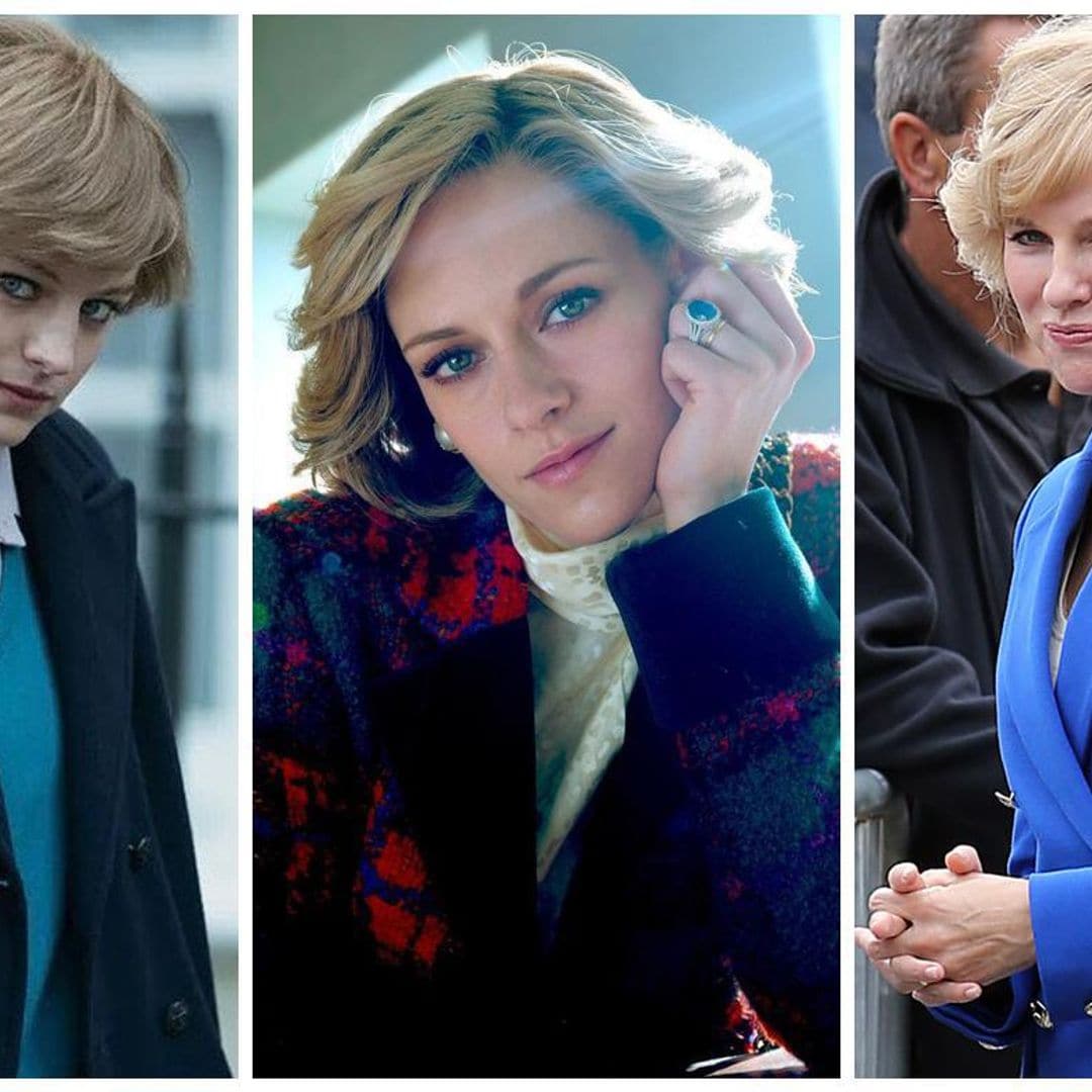 Emma Corrin, Kristen Stewart, Naomi Watts y otras actrices que han interpretado a la princesa Diana