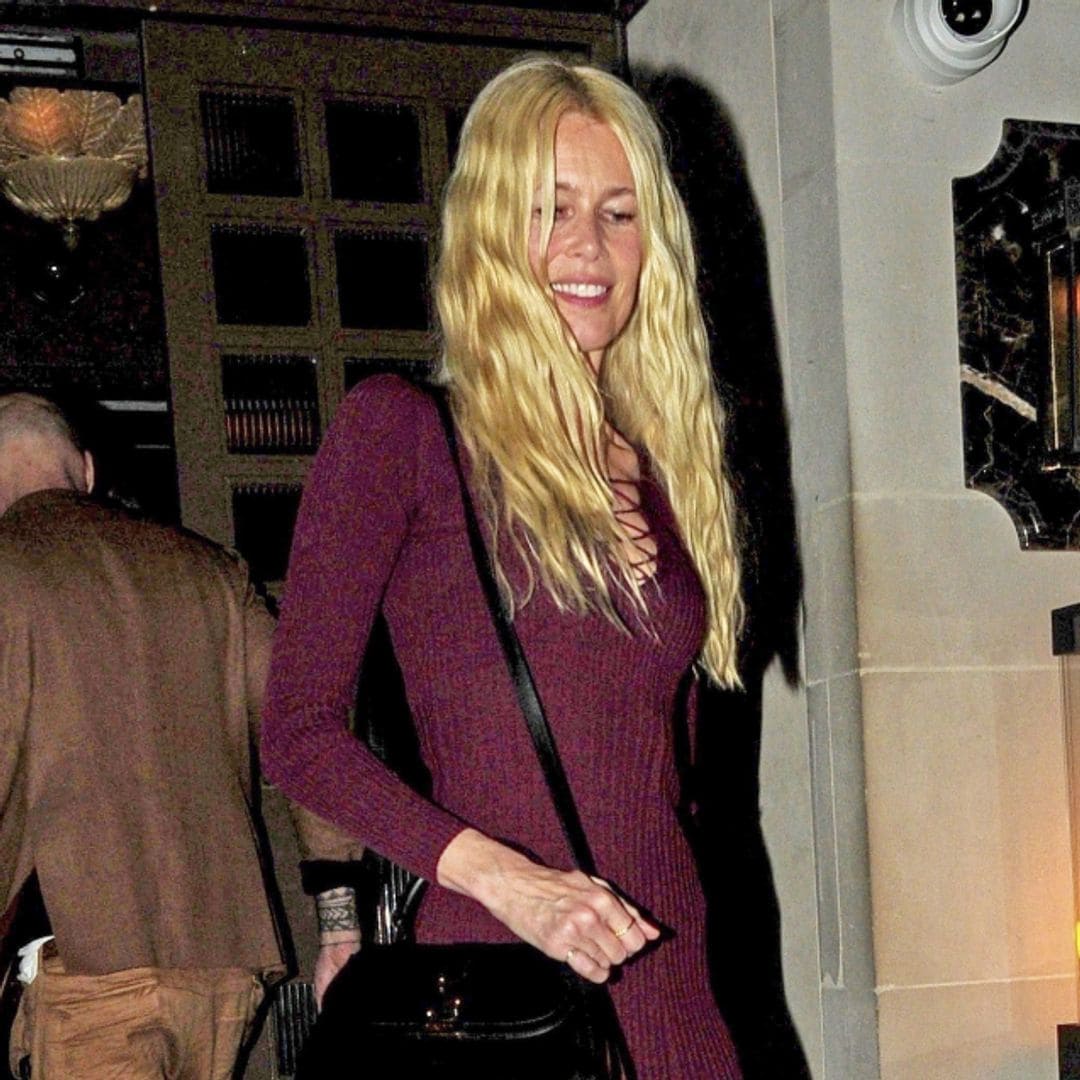 Kate Moss y Claudia Schiffer roban miradas con su estilo en Londres