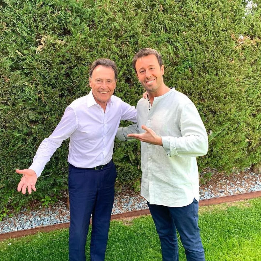 La foto más entrañable de Matías Prats Jr, junto a su padre y su hijo: la saga continúa