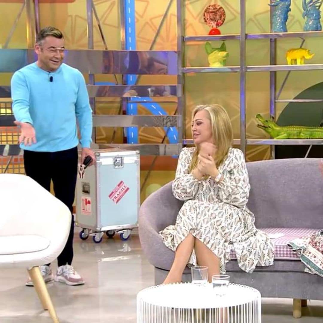 Belén Esteban reaparece tras el enfrentamiento que tuvo con Jorge Javier Vázquez