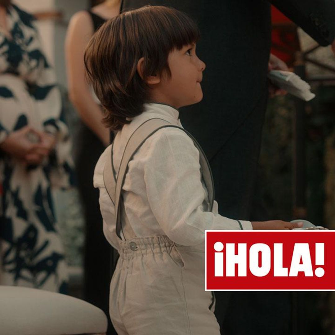 No te pierdas a Miguel y Mateo, los pajes más divertidos llevando las arras en la boda de Tamara e Íñigo