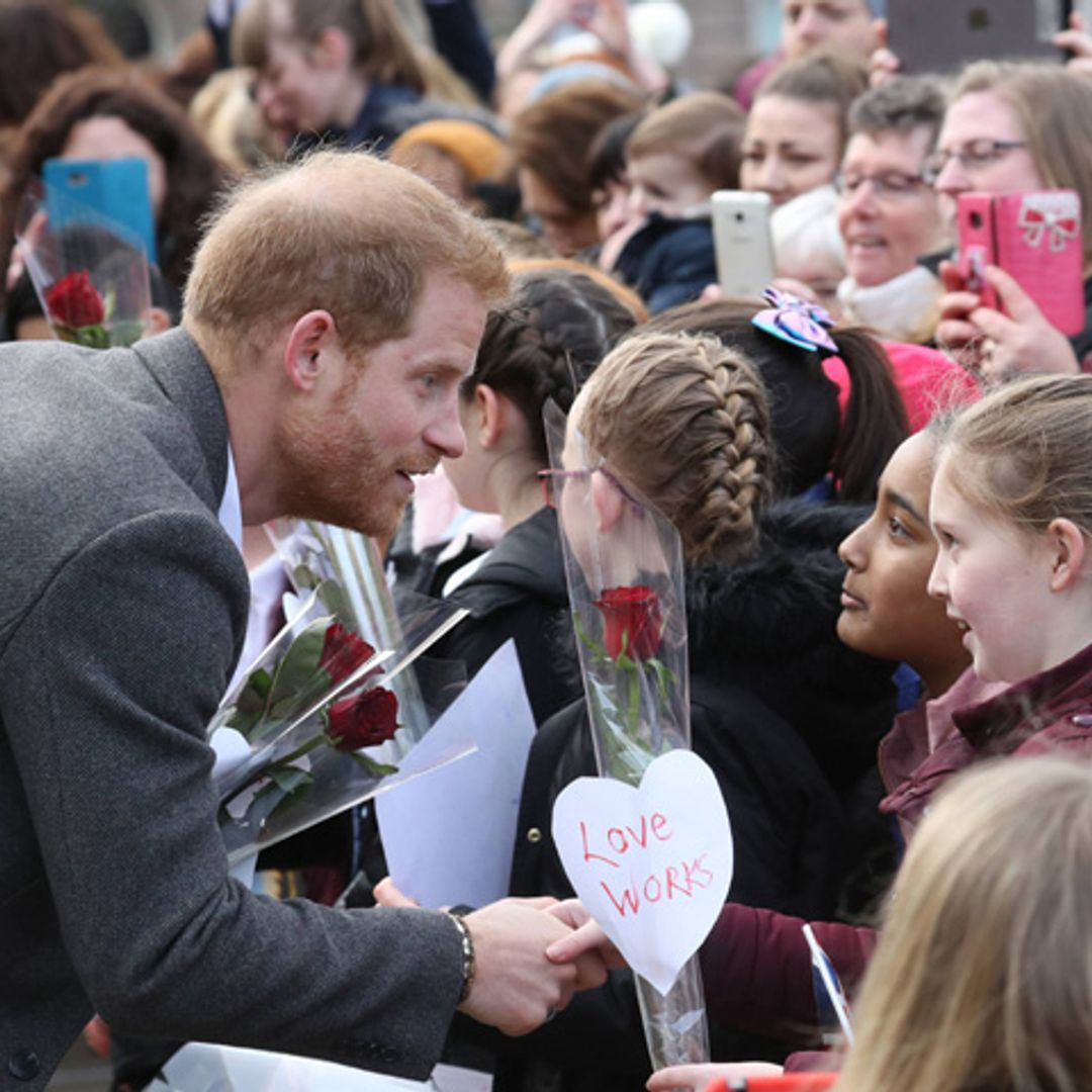 Las bromas del Duque de Sussex en su primera aparición del año junto a Meghan