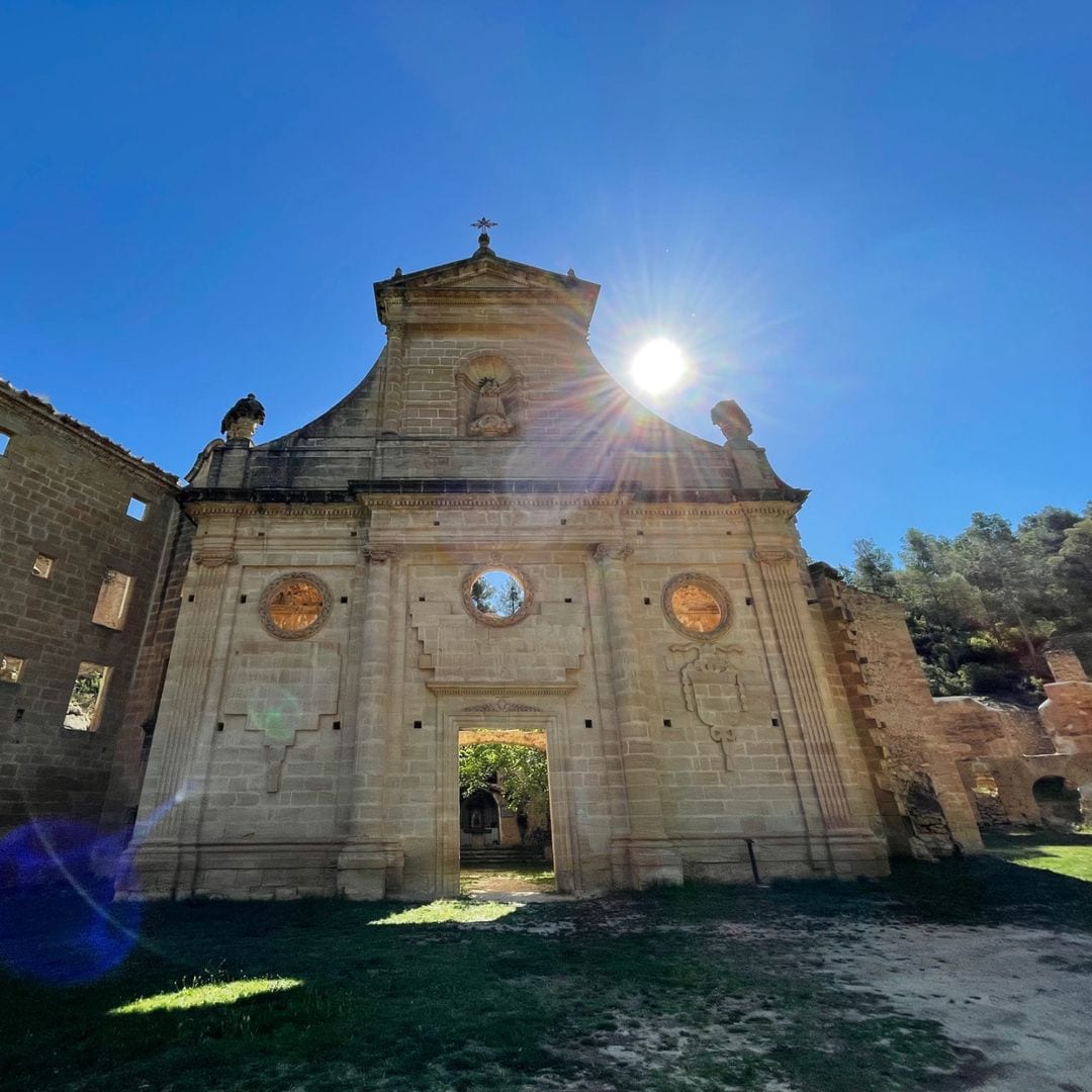 Santuario de la Virgen de Gracia, conocido como la Petra turolense, en el pueblo de La Fresneda, Matarraña, Teruel