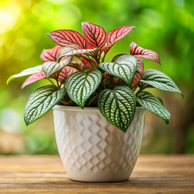 Hypoestes en maceta
