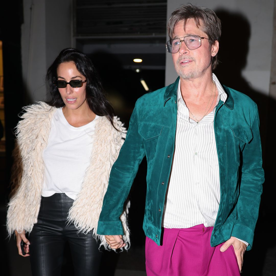 Brad Pitt, a todo color y sin complejos a los 62 años: su última cita con Inés de Ramón en París
