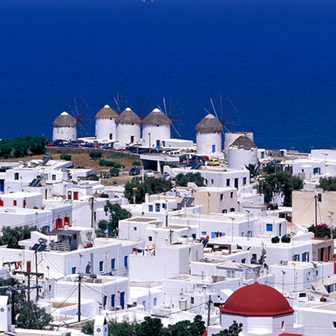 Mikonos, la elección de la ‘top model’ brasileña Ana Beatriz Barros