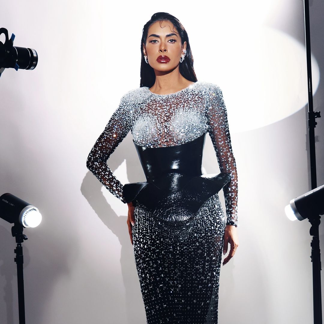 Conmovida, Galilea Montijo revive el fascinante vestido con el que conoció a su novio, Isaac Moreno
