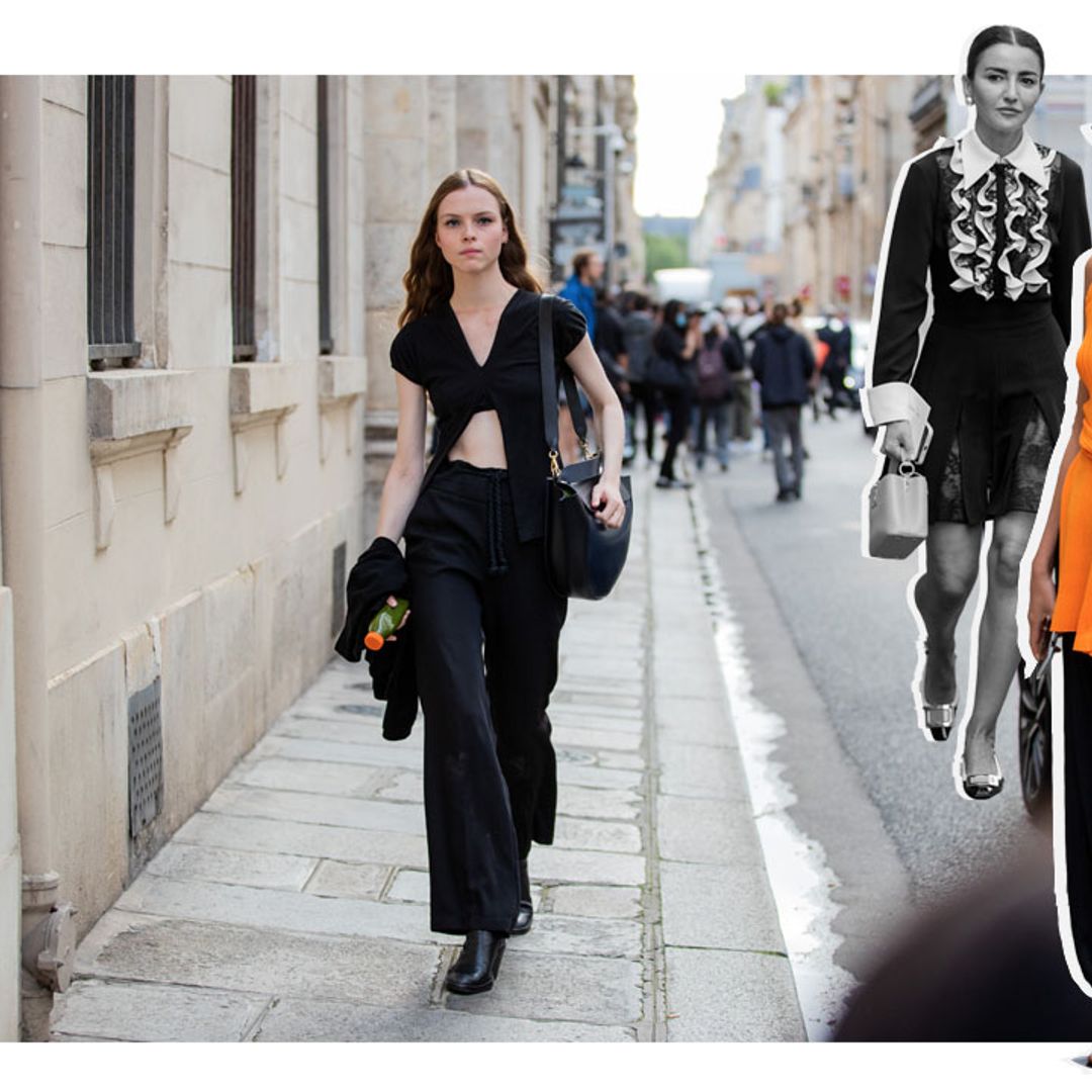 Cuando veas estos looks de tendencia, vas a querer vestir de negro el resto del verano