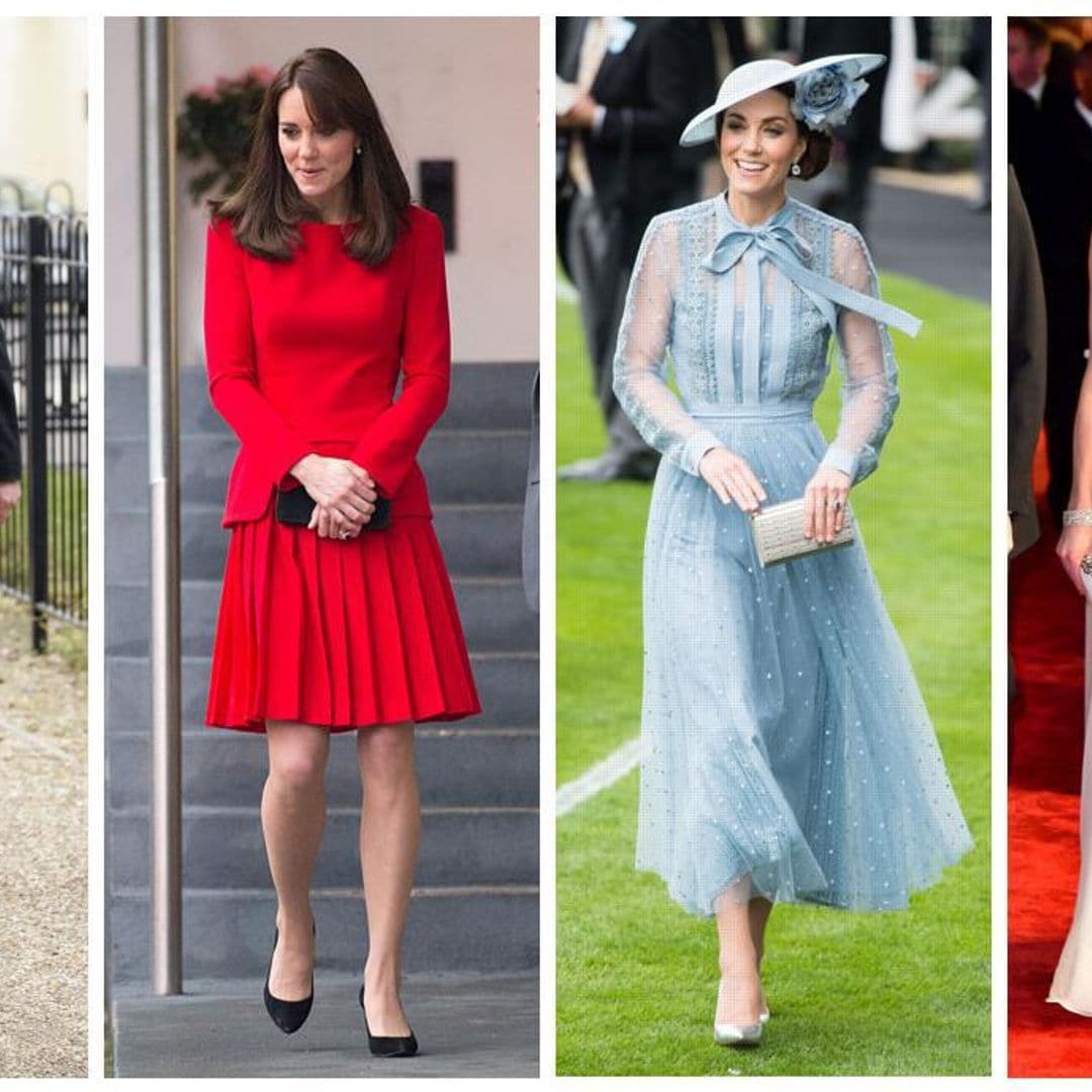 Kate Middleton y los looks que evidencian su evolución de estilo