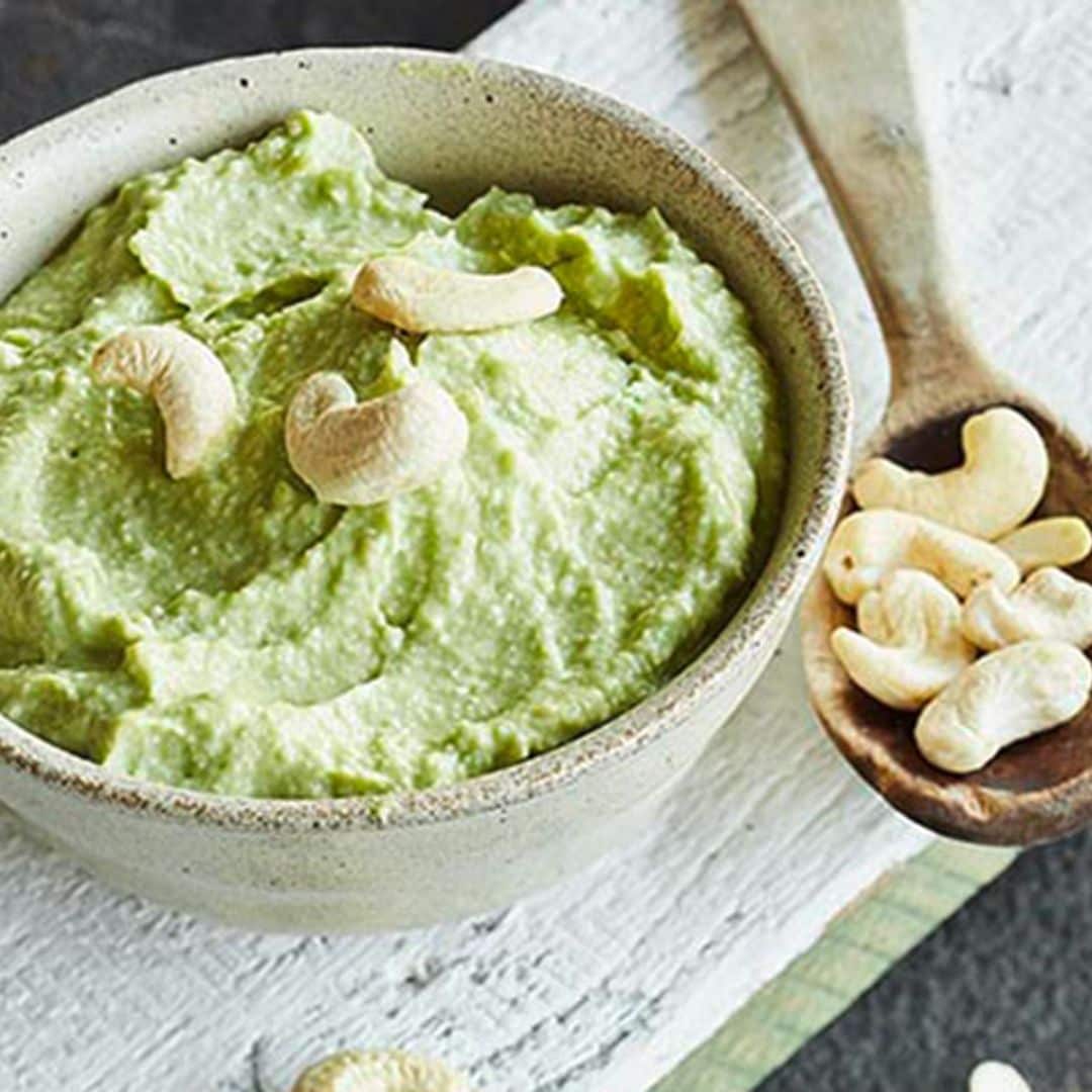 Humus de aguacate y anacardo