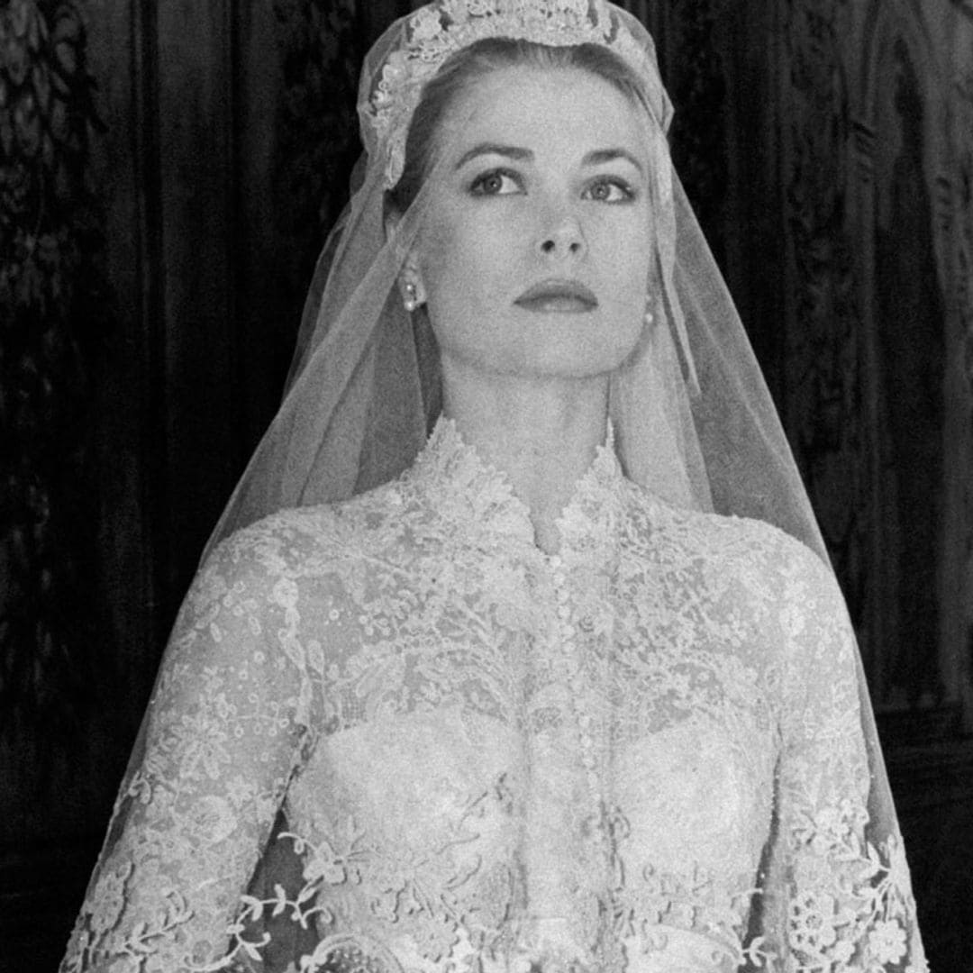 De Grace Kelly a Carolina, inspírate en los vestidos eternos de las novias de Mónaco