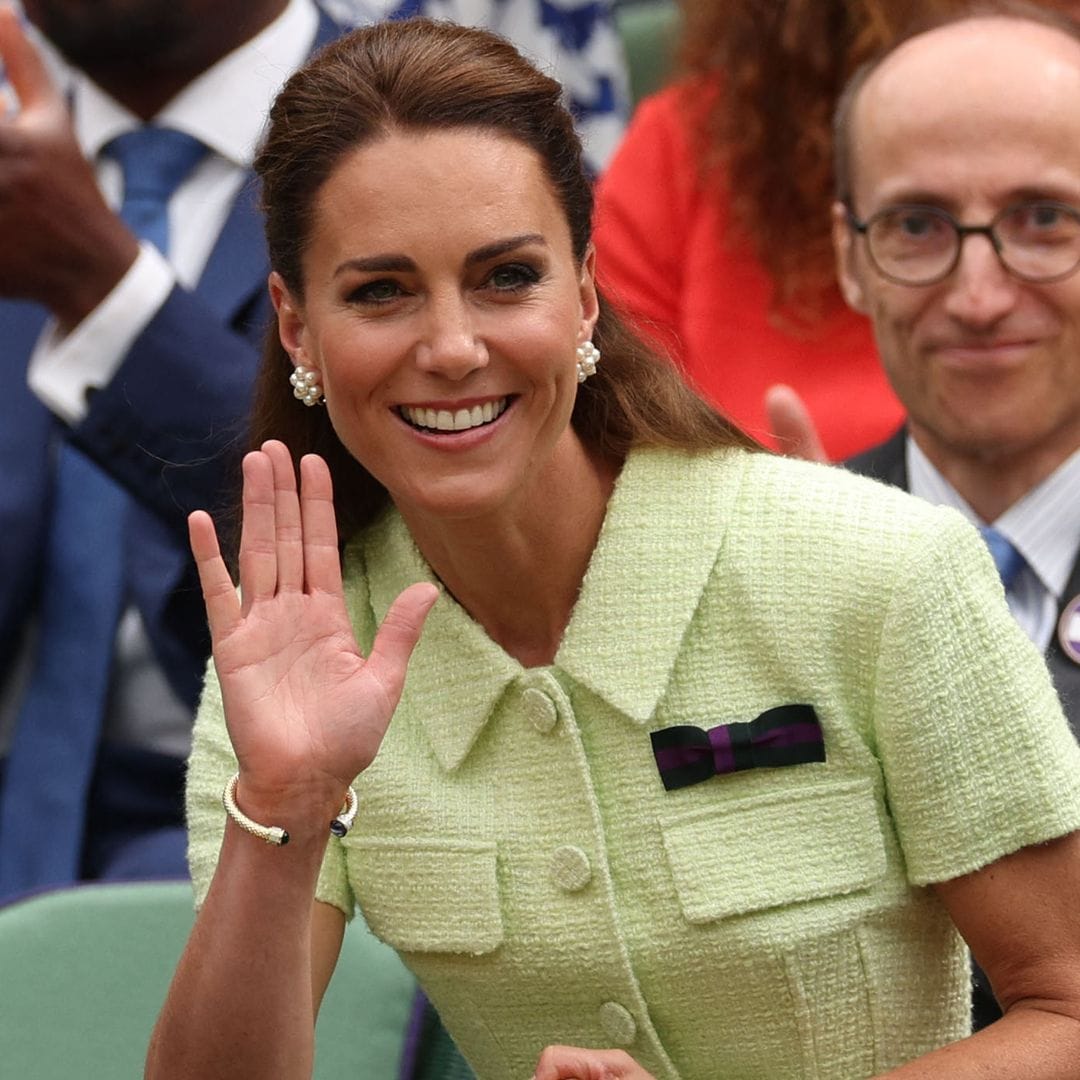 La falda blanca de novia de la princesa Kate es oficialmente su mejor look en Wimbledon