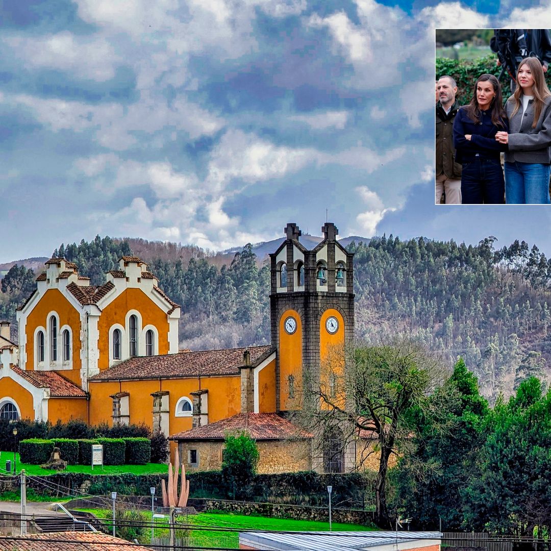 Así es Valdesoto, el Pueblo Ejemplar de Asturias que hoy visitan la princesa Leonor y la infanta Sofía junto a los Reyes