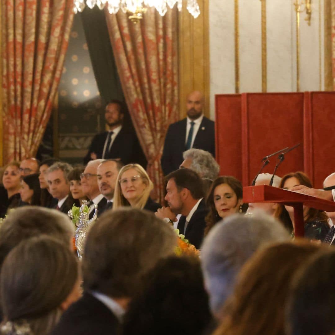 Felipe VI protagoniza una curiosa anécdota durante el almuerzo del Premio Cervantes