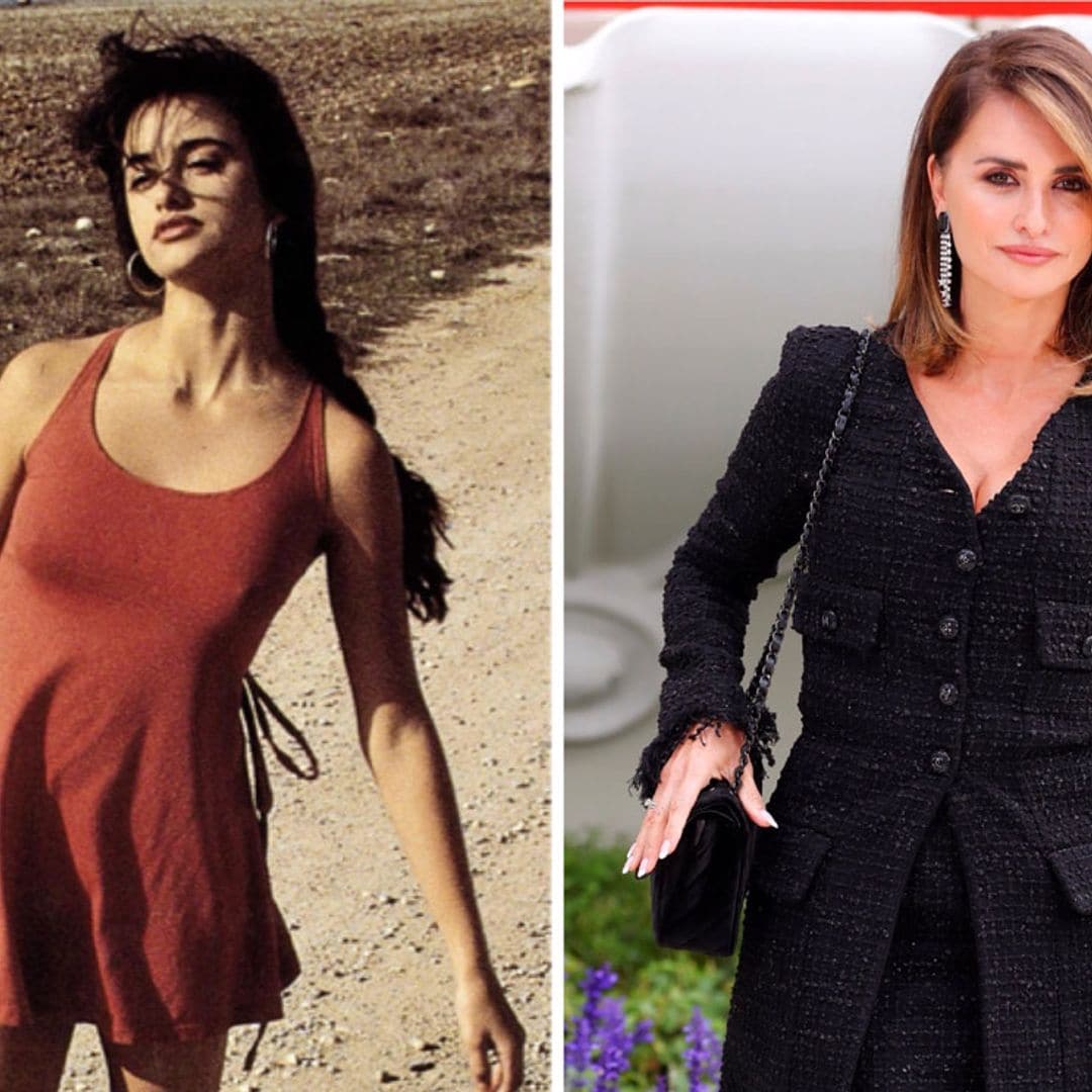 De 'Jamón, Jamón' a 'Madres paralelas': la impresionante evolución de estilo de Penélope Cruz en los últimos 30 años