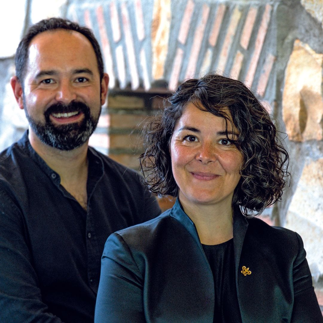 Blanca y Samuel Moreno del restaurante Molino de Alcuneza en Sigüenza
