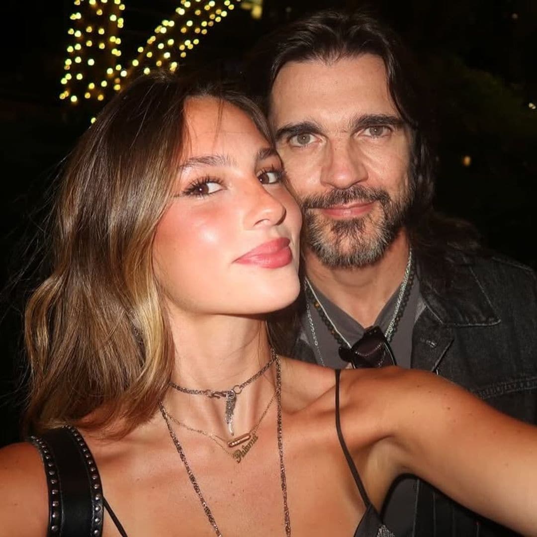 Juanes con su hija Paloma