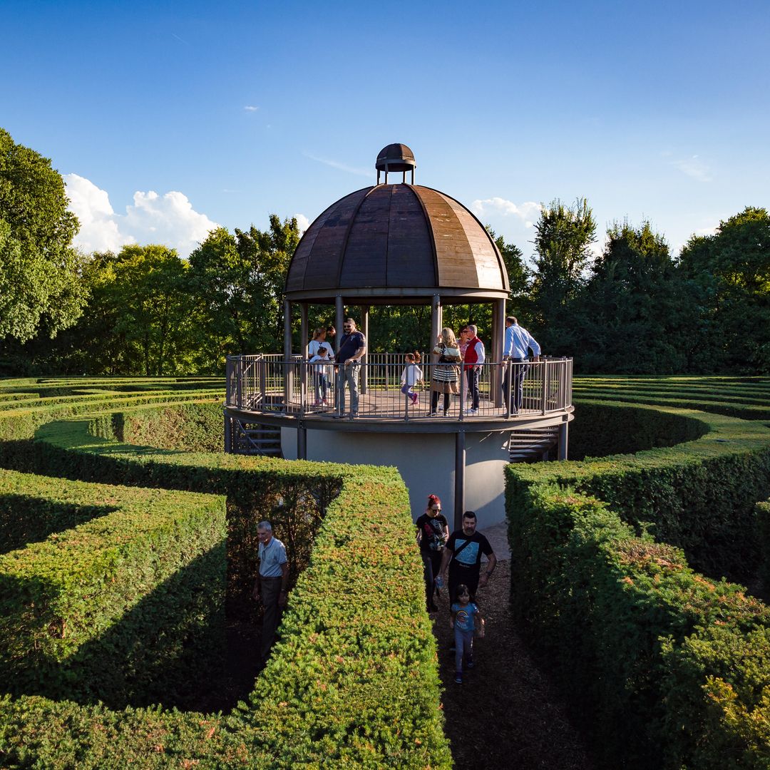 Laberinto del parque de Sigurtà, Valeggio sul Mincio, Italia