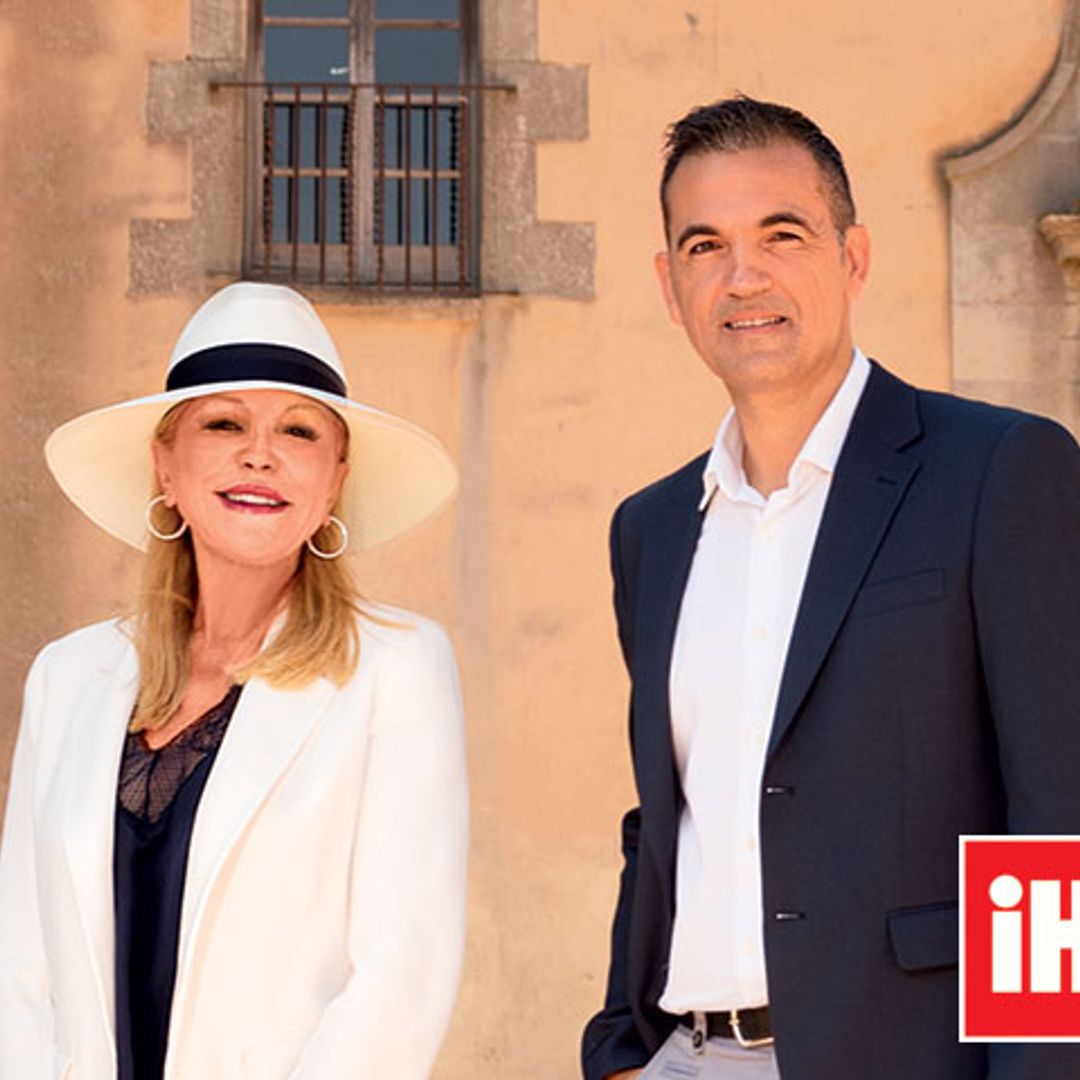 La baronesa Thyssen, emocionada con su nuevo museo en Sant Feliu de Guíxols