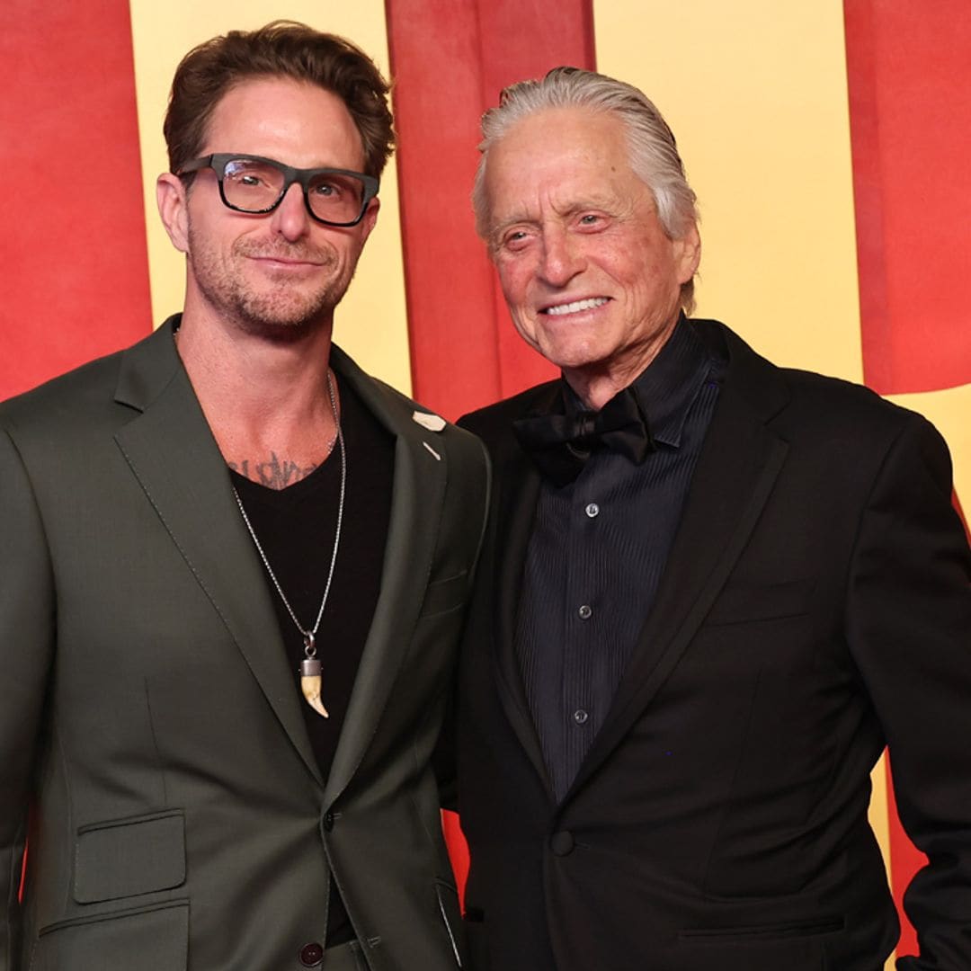 Michael Douglas vuelve a pasear con su hijo Cameron por la alfombra roja tras su años más conflictivos