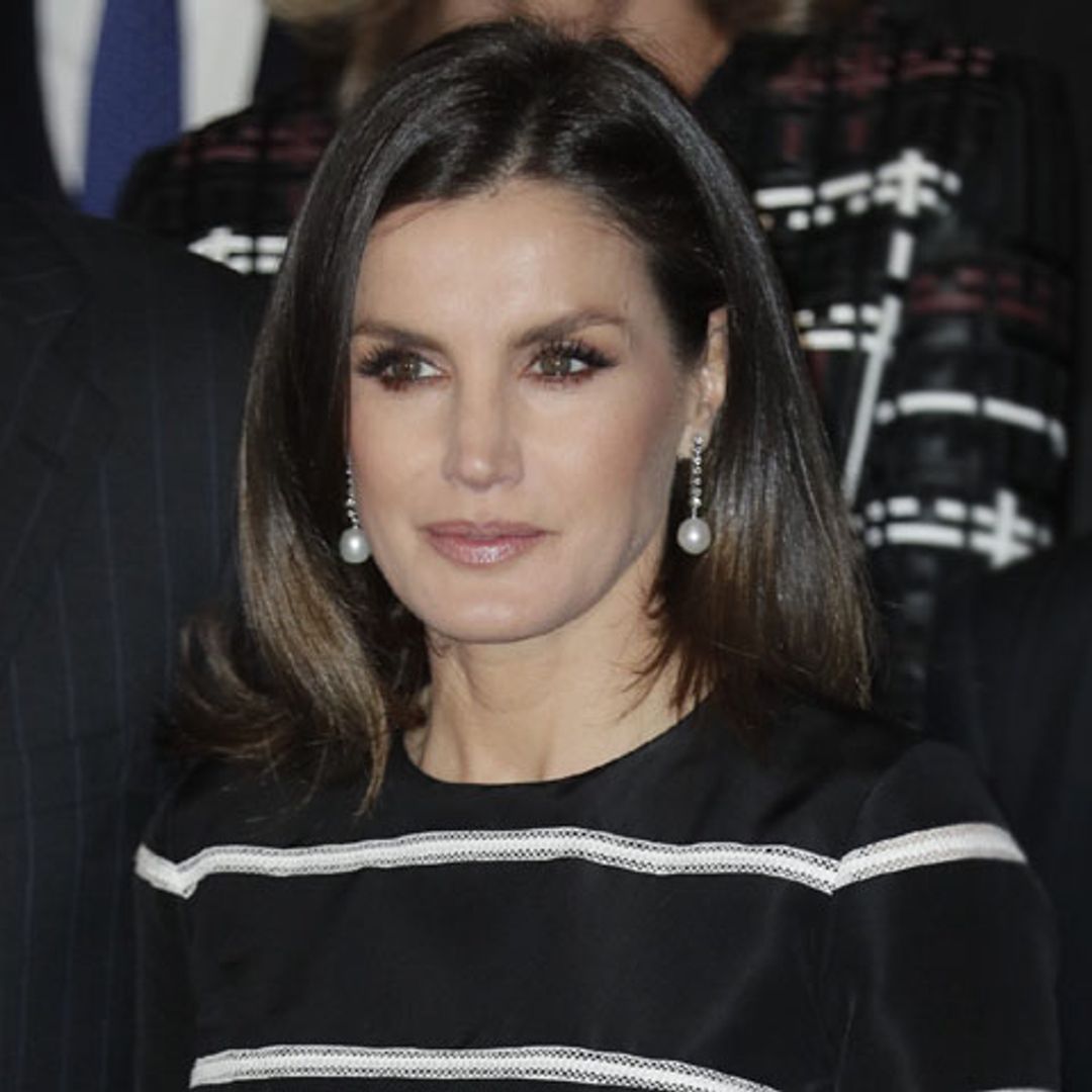 Doña Letizia recupera uno de sus vestidos más destacados por la prensa internacional