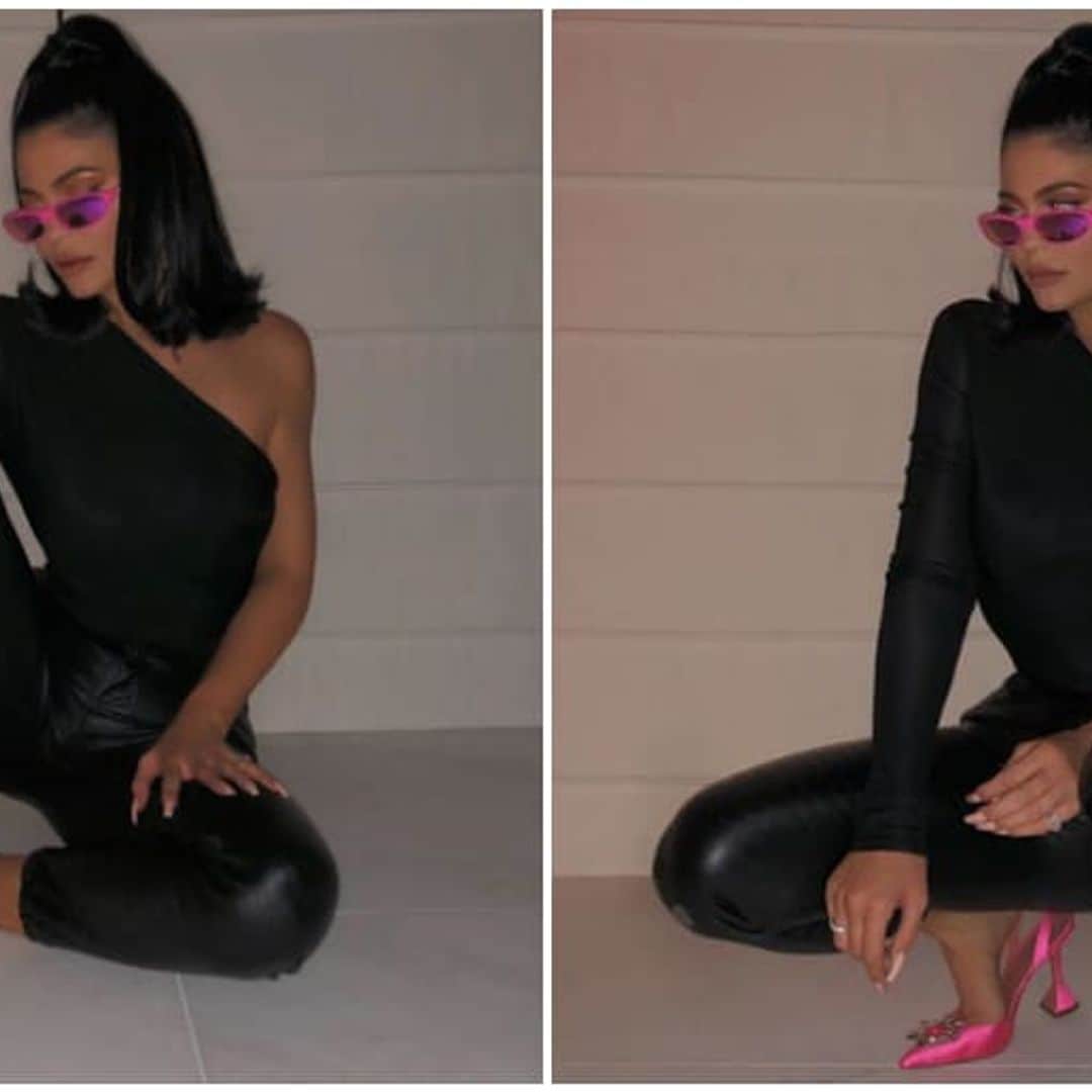 Kylie Jenner y su 'black outfit' moderno y 'chic'