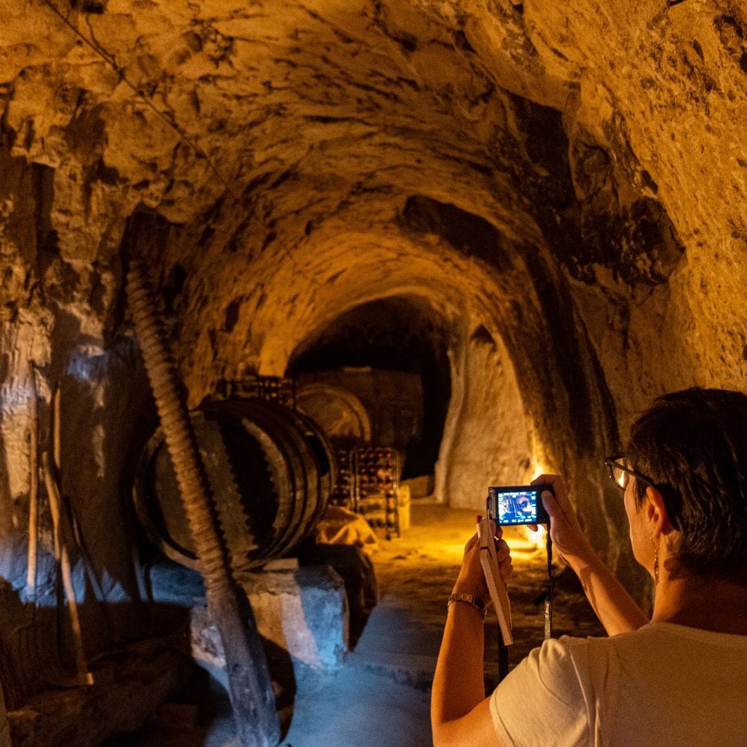 Cueva de la Zarcera, en Baltanás (Palencia)