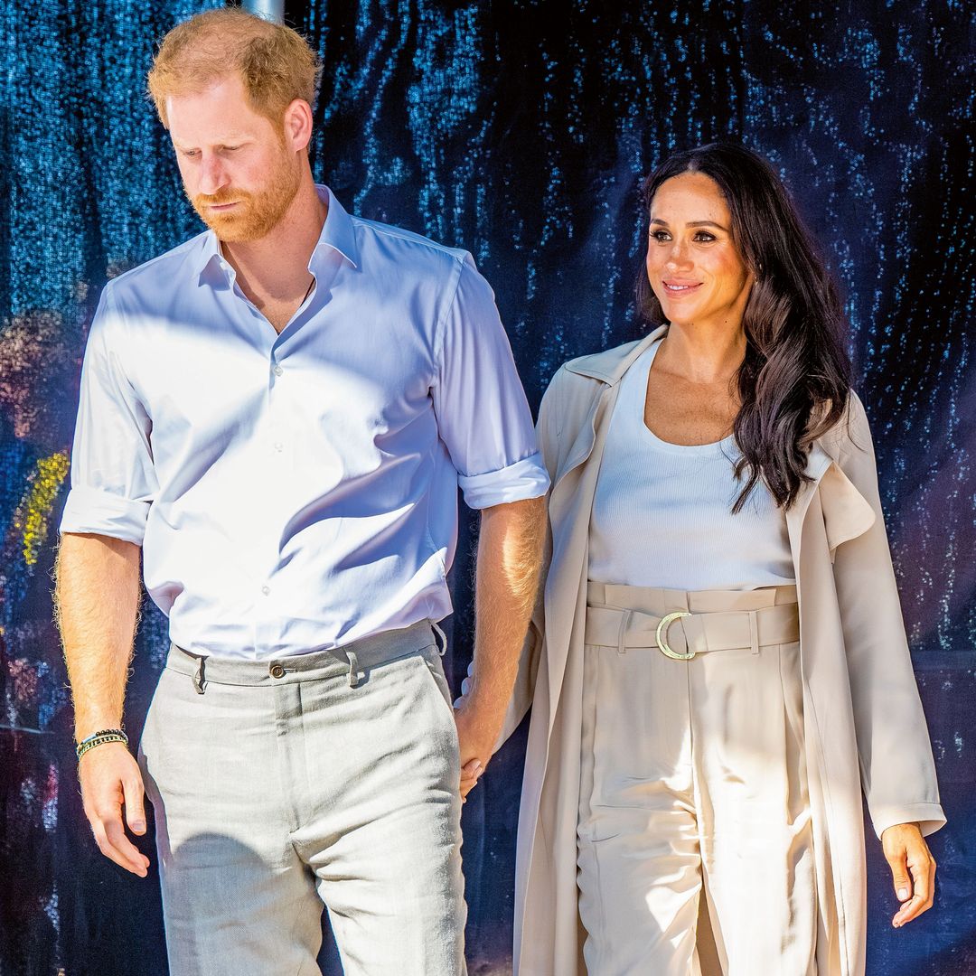El príncipe Harry con Meghan Markle